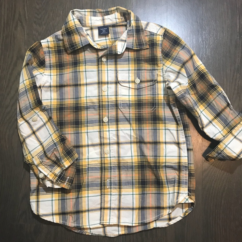 Little Boy Baby Gap Button Down - Size 5t